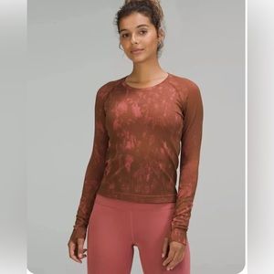 lululemon swiftly tech long sleeve race length Size8